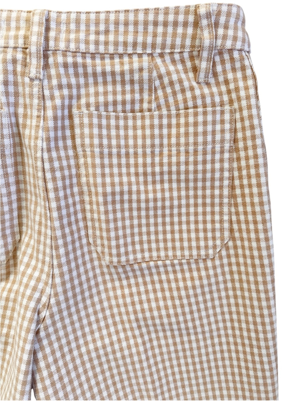 MADEWELL Gingham Check Slim Emmet Wide Leg Pants Size 29 - Picture 12 of 15